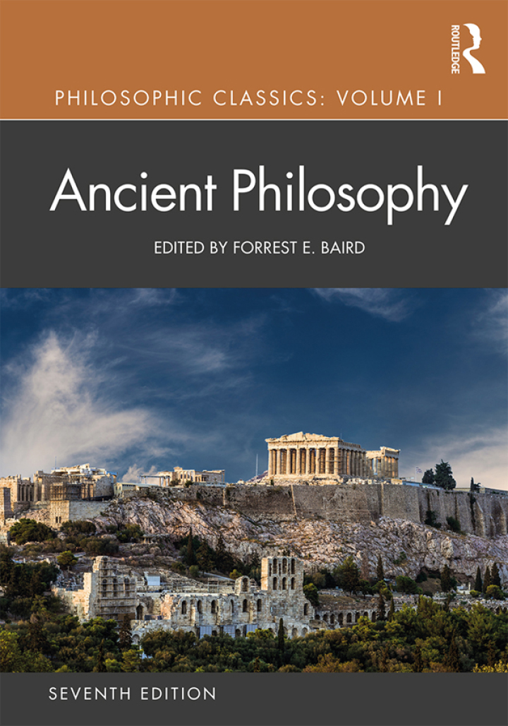 Philosophic Classics: Ancient Philosophy, Volume I 7th Edition