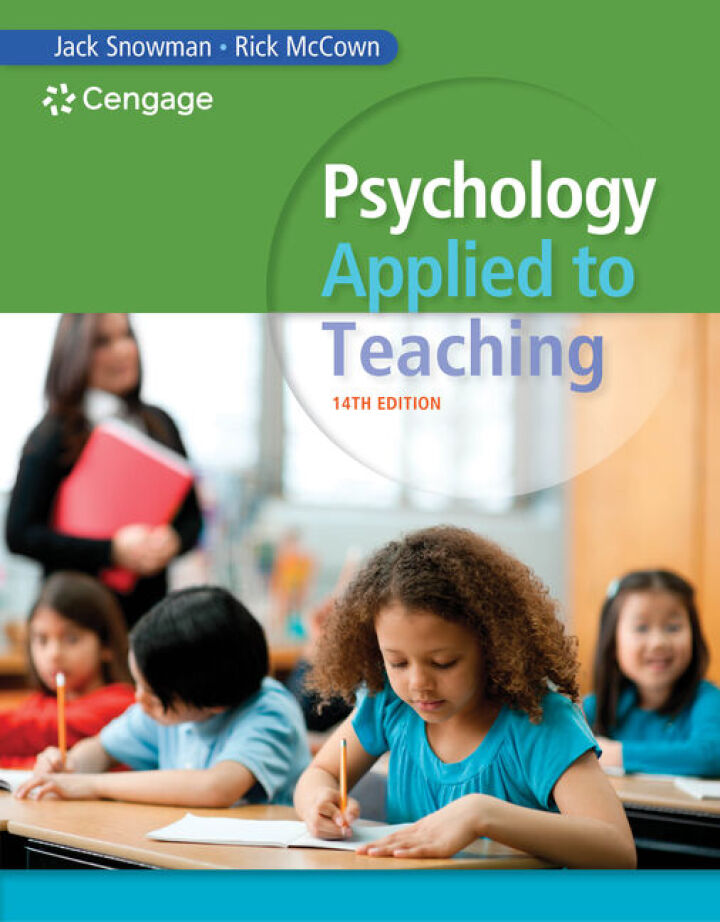 Psychology Applied to Teaching 14th Edition by Jack Snowman, Rick McCown